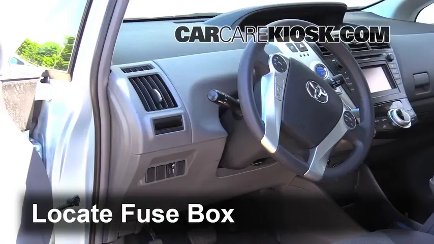 2012 Toyota Prius V 1.8L 4 Cyl. Fuse (Interior) Replace